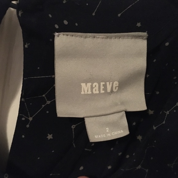 Maeve Silk Constellations Top - Picture 4 of 6